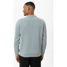 Cool Hill Bisiklet Yaka Armalı Regular Fit Erkek Sweatshirt