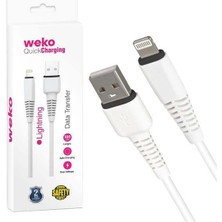 Weko WK-22022 USB To Lıghtnıng 1 mt Şarj Kablosu (No:2)