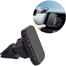Powermaster JX002 Mıknatıslı Manyetik Araç Araba Telefon Tutacağı Klima Kanalına Geçmeli (360 Derece)