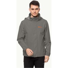 Jack Wolfskin Stormy Poınt 2l Jkt M Gri Erkek Mont