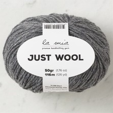 La Mia Just Wool Koyu Gri El Örgü Ipi - LT003 - 33841