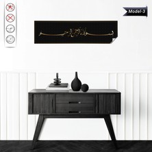 Zero Land Besmele Tablo - Poster Dini (Model- 3) 25  cm   x  100  cm  10