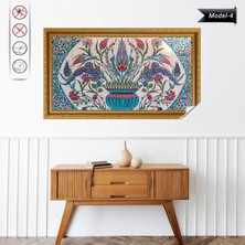 Zero Land Statik Tutunma Özellikli Tablo - Poster Çini (Model- 4) 58  cm   x  100  cm  10