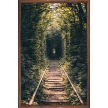 Zero Land Statik Tutunma Özellikli Tablo - Poster Manzara (Model-27) 78  cm   x  117  cm  10