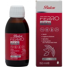 Ferrofan Demir, Kuşburnu Eks.spirulina Çinko Içeren Şurup |  Sistemini Destekleyici Şurup 10