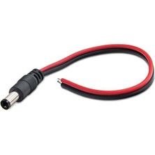 TK34 Dc Power Kablo 5.5x2.5mm Erkek 25CM