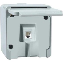 RJ11 Telefon Prizi Tekli Kapaklı Schneıder NML4100133