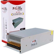Hıghtek HT1214 24 Volt - 25 Amper - 600 Watt Metal Kasa Adaptör