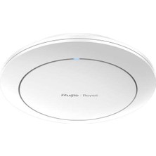Moda Piraye RUIJIE REYEE RG-RAP2266 AX3000 Wi-Fi 6 1PORT 2.4G 2x2MIMO 5G 2x2MIMO 2.4 GHZ & 5 GHZ POE ADAPTORSUZ INDOOR ACCESS POINT