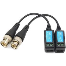 Powermaster PM-3895 Max 400 Metre Video Balun, HD-TVI/CVI/AHD/CVBS, ABS Plastik, 5 MP Çözünürlük