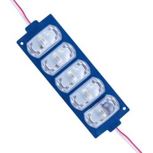 Powermaster Modül LED 12V 4W Mavi 3030 10X53.8 mm IP65 260-280LM 180 Derece