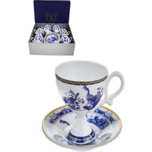 Paçi Geisha Kahve Fincan Takımı 6 Lı Tavuskuşu 101769
