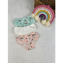 Minykids Gökkuşağı Desenli 3'lü Külot Set