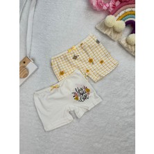 Minykids Çiçek Desenli 2'li Boxer Set
