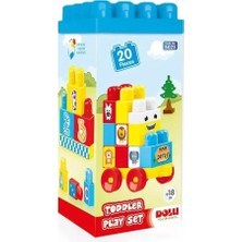 5023 Oyuncak Yol ve Blok Set 20 Pcs