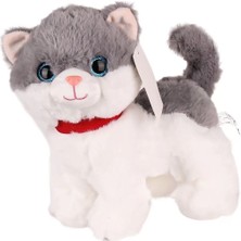 KZL-2311010 Peluş Miyavlayan Kedi -Kızılkaya Oyuncak