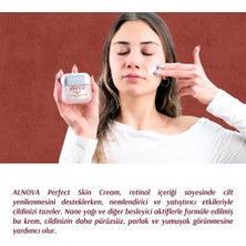 Alnova Niasinamid & Retinol & Hyaluronik Asit İçeren Yüz Kremi - Perfect Skin Cream