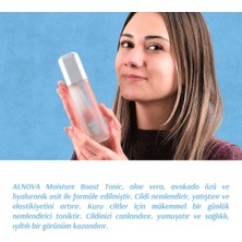 Alnova Hyaluronik Asit İçeren Günlük Yenileyici-Onarıcı-Nemlendirici Tonik - Moisture Boost Tonic