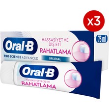 Oral-B Oral-B pro-Science Advanced Hassasiyet ve Diş Eti Rahatlatma