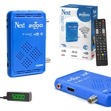 Next 2000 Wı-Fı Uydu Alıcı Mini Full Hd Dahili Wifi Iptv Wifi Youtube