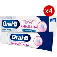 Oral-B pro-Science Advanced Hassasiyet ve Diş Eti Rahatlatma