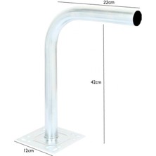Çanak Ayak L Tip 42CM