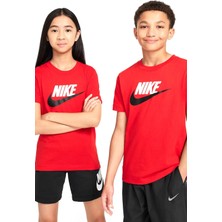 Nike K Nsw Tee Futura Hbr Çocuk Tişört FZ5178-657 FZ5178-657003