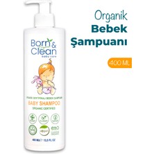 Born & Clean Organik Bebek Şampuanı - 400ML