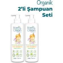 Born & Clean Baby Care organik 2li Şampuan