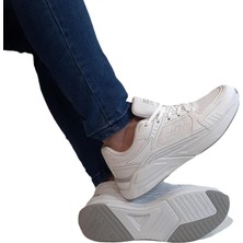 Jump 32438 Beyaz Memory Hafızalı  Hafif Spor Ayakkabı