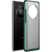 Tekno Grup Huawei Mate 40 Pro Kılıf Volks Kapak-Koyu Yeşil