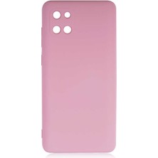 Tekno Grup Galaxy A81 (Note 10 Lite) Kılıf Mara Lansman Kapak-Pembe Açık