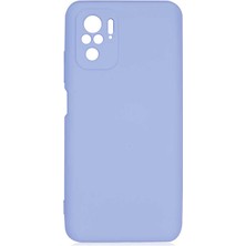 Tekno Grup Xiaomi Redmi Note 10 Kılıf Mara Lansman Kapak-Lila
