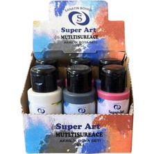 Superart Akrilik Boya Seti 6'lı 50 ml