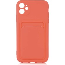 Tekno Grup Apple iPhone 12 Uyumlu ​​Ofix Kapak-Koyu Turuncu
