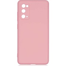 Tekno Grup Galaxy S20 Fe Kılıf Mara Lansman Kapak-Pembe Açık