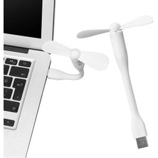 S-Lınk SL-UF05 Taşınabilir Esnek Beyaz USB Mini Fan