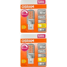 Osram 4W (40W) 2700K (Sarı Işık) G9 Duylu Dim Edilebilir Led Kapsül Ampul (2 Adet)