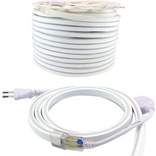 Powermaster 9*16 Hortum LED 100 Metre Beyaz 220 Volt (Minimum 1 Mt. Kesilebilir)