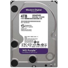 Western Dıgıtal Purple WD40PURZ/WD42PURZ/WD43PURZ 4 Tb Sata 6gb/s 7/24 Güvenlik Harddısk