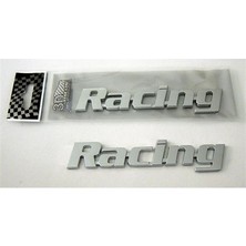 Dreamcar Krom 3 Boyutlu Amblem Racing 8000604