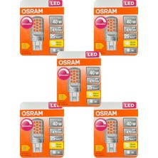 Osram 4W (40W) 2700K (Sarı Işık) G9 Duylu Dim Edilebilir Led Kapsül Ampul (5 Adet)