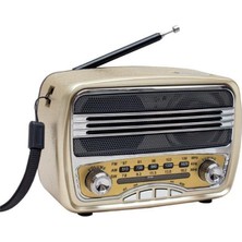 Everton RT-840 Bluetooth USB-SD-FM Nostaljik Radyo Şarjlı