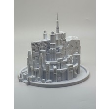 R&D Robotics Minas Kalesi Gece Lambası | Yüzüklerin Efendisi Minas Tirith Dekoratif Lamba | 20CM | Ledli