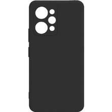 Xiaomi Redmi 12 Kılıf Biye Silikon-Siyah