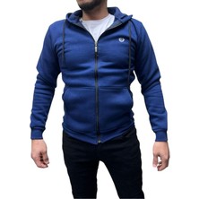 Fermuarlı 3 Iplik Erkek Sweat Ceket