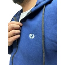 Fermuarlı 3 Iplik Erkek Sweat Ceket