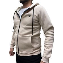 Fermuarlı 3 Iplik Erkek Sweat Ceket