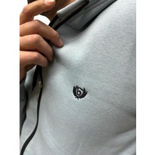Fermuarlı 3 Iplik Erkek Sweat Ceket