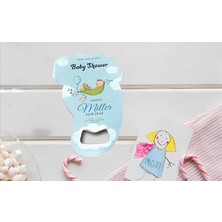 1. Doğum Günü Hediyesi, Bebek, Bayb Shower, Hoş geldin, Bebek Şekeri, Buzdobabı magnet, erkek çocuk magnet